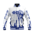 Africa Zone Jacket - PHI BETA SIGMA BASEBALL JACKET SIMPLE STYLE A31