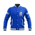 Blue Phi Phi Beta Sigma Fraternity Baseball Jacket