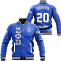 Zeta Phi Beta (Blue) Baseball Jackets | Africazone.store