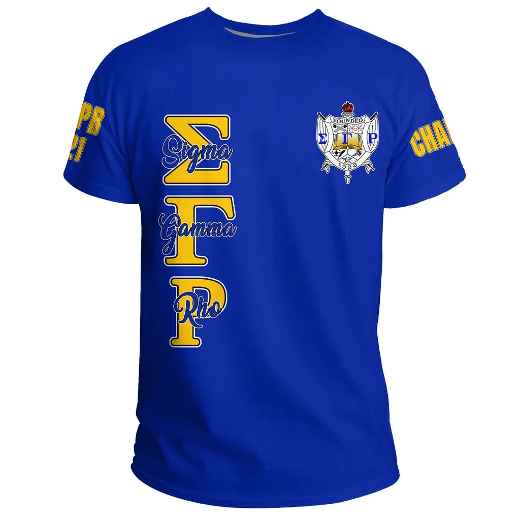 Sigma Gamma Rho (Blue) T-shirt | Africazone.store