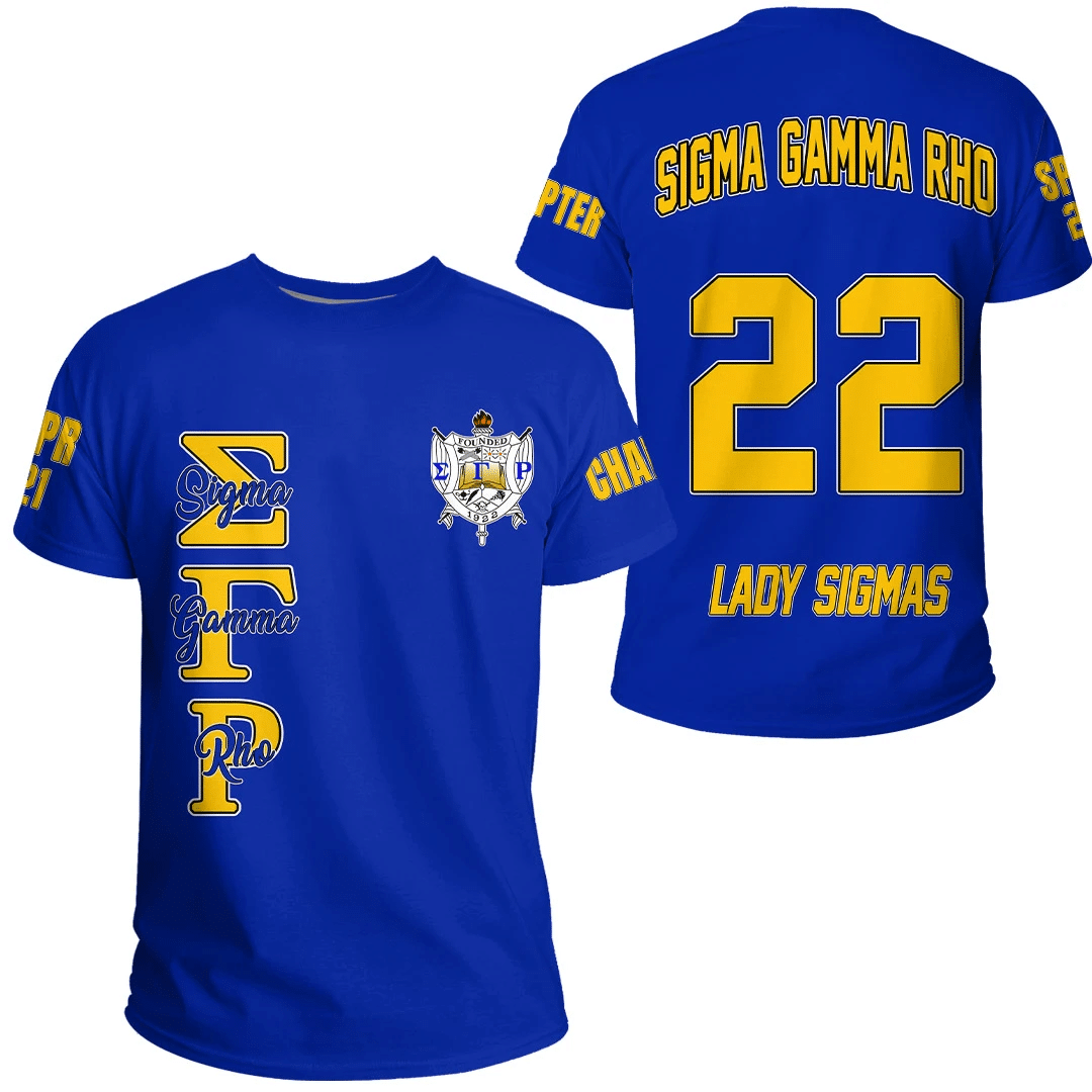 Sigma Gamma Rho (Blue) T-shirt | Africazone.store