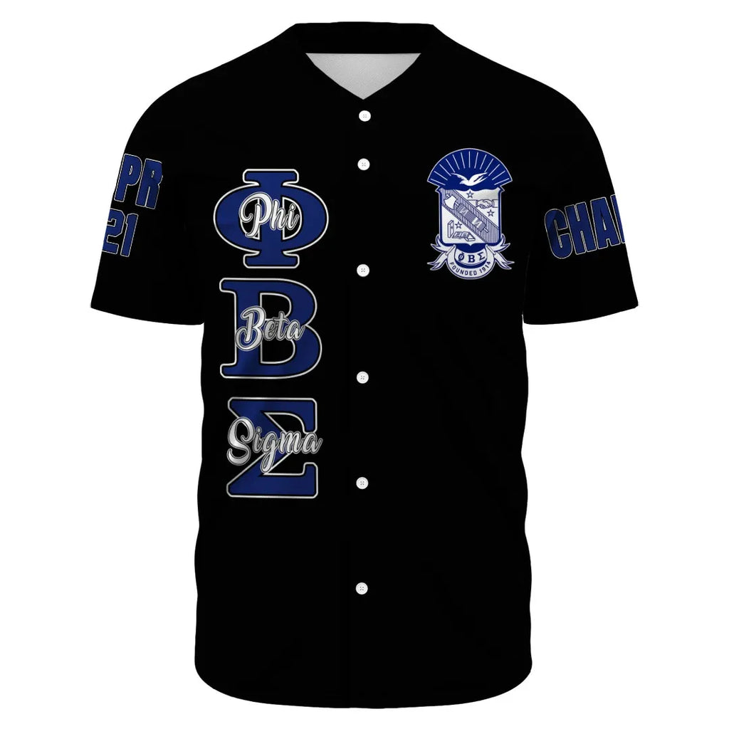 Phi Beta Sigma Baseball Jerseys | Africazone.store