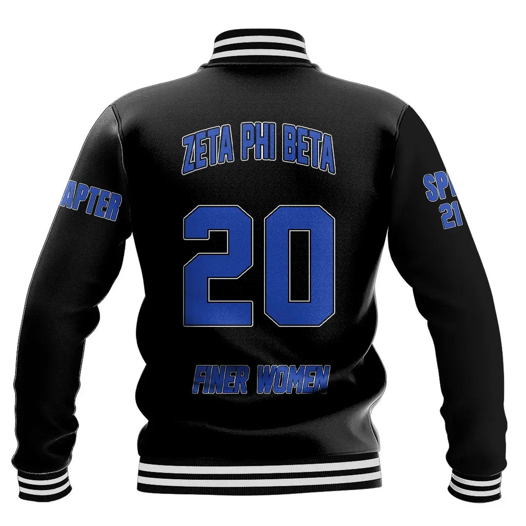 Zeta Phi Beta Baseball Jackets | Africazone.store