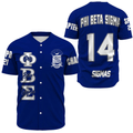 Phi Beta Sigma (Blue) Baseball Jerseys | Africazone.store