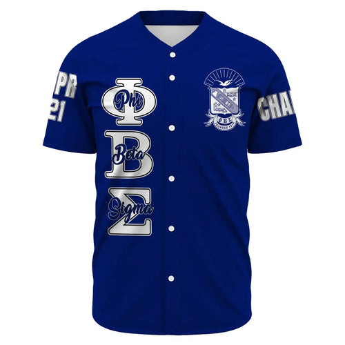 Phi Beta Sigma (Blue) Baseball Jerseys | Africazone.store