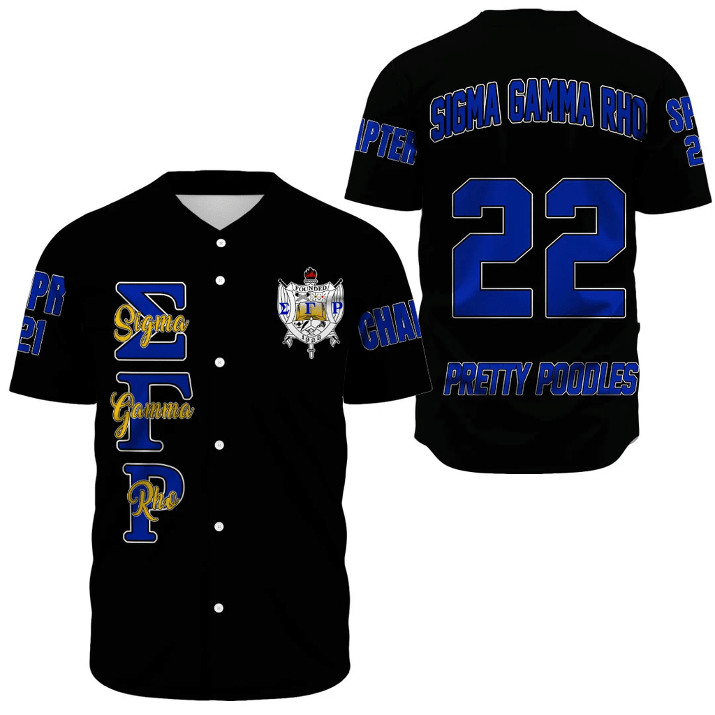 Sigma Gamma Rho Baseball Jerseys | Africazone.store