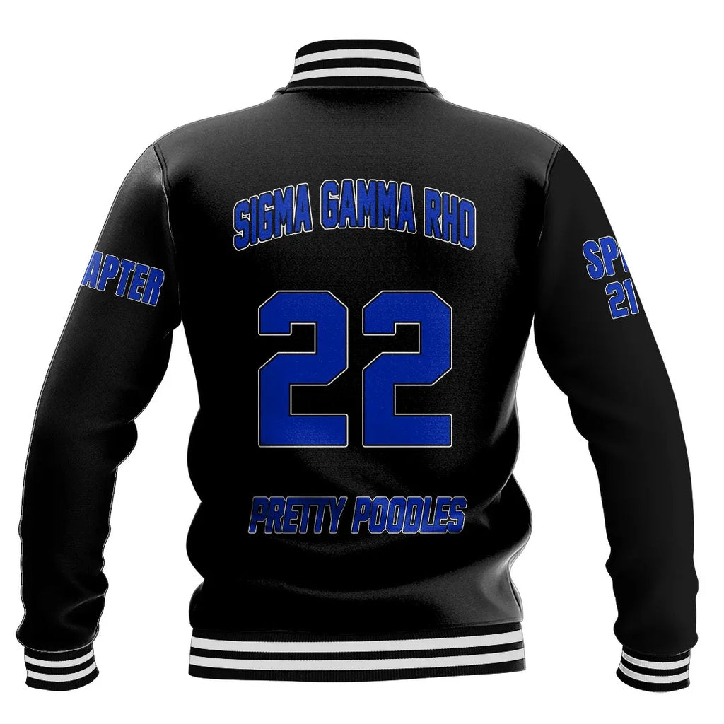 Sigma Gamma Rho Baseball Jackets | Africazone.store
