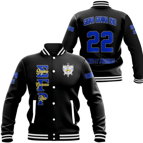 Sigma Gamma Rho Baseball Jackets | Africazone.store