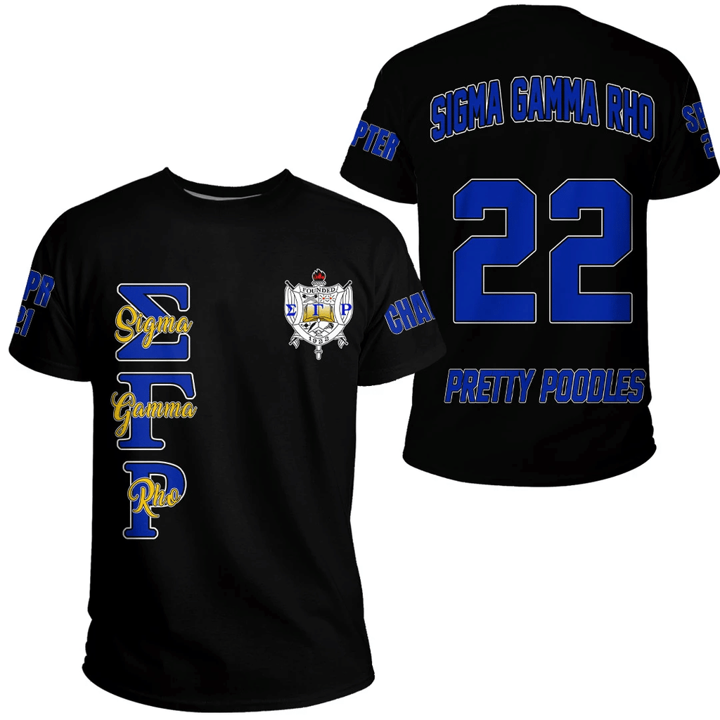(Personalized) SGRhos 1922 Sisterhood Legacy T-shirt