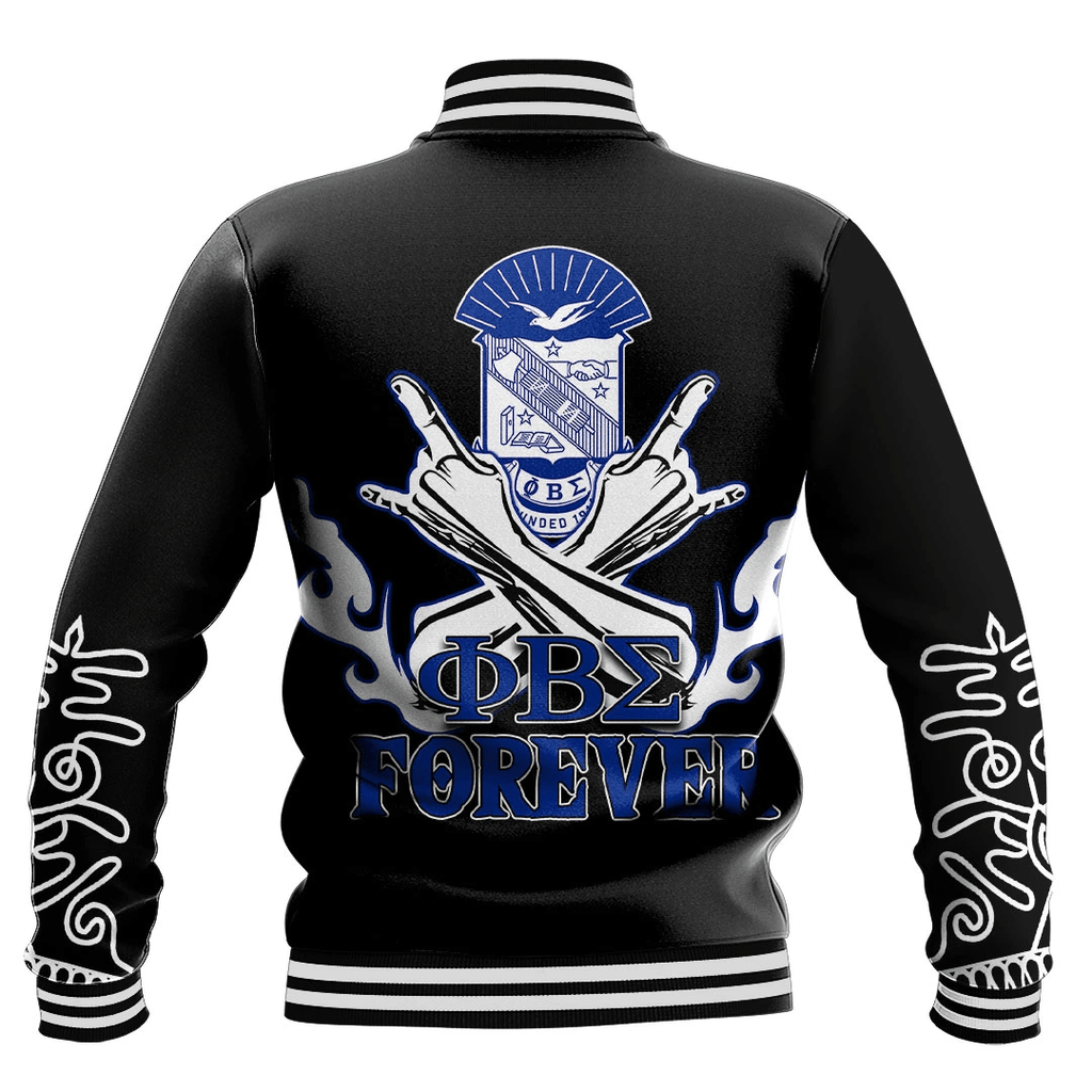 Phi Beta Sigma Forever Baseball Jackets | Getteestore.com