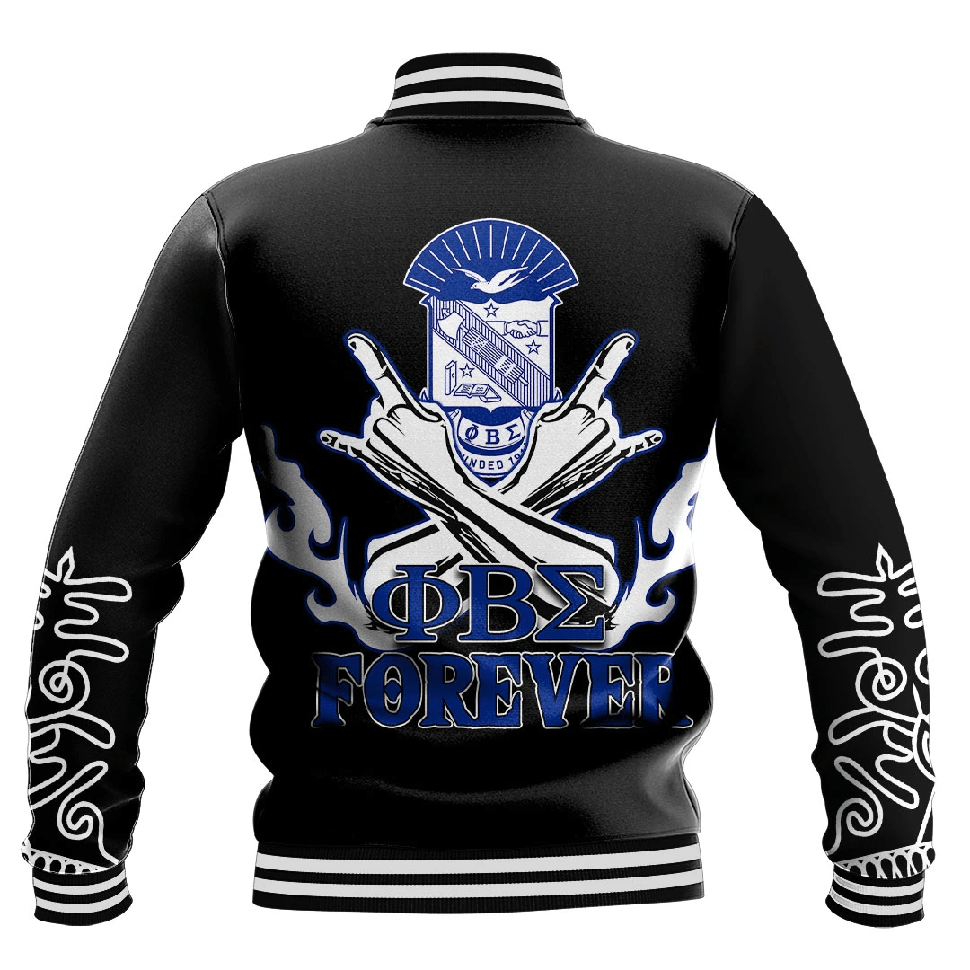 Phi Beta Sigma Forever Baseball Jackets | Getteestore.com
