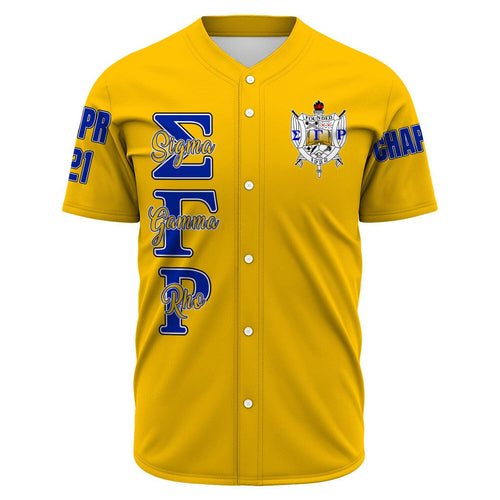 Sigma Gamma Rho ( Gold ) Baseball Jerseys | Getteestore.com