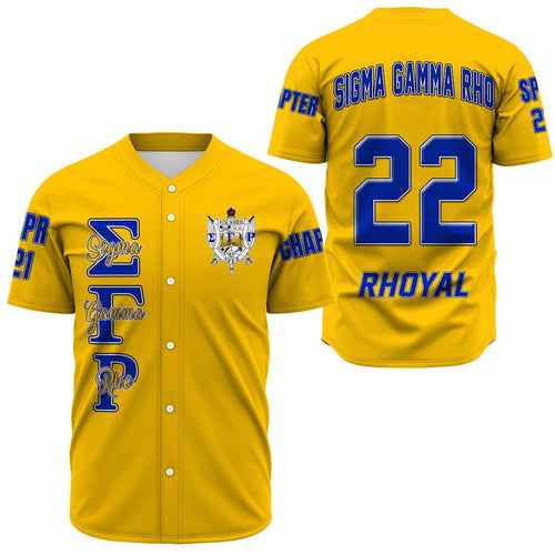 Sigma Gamma Rho ( Gold ) Baseball Jerseys | Getteestore.com