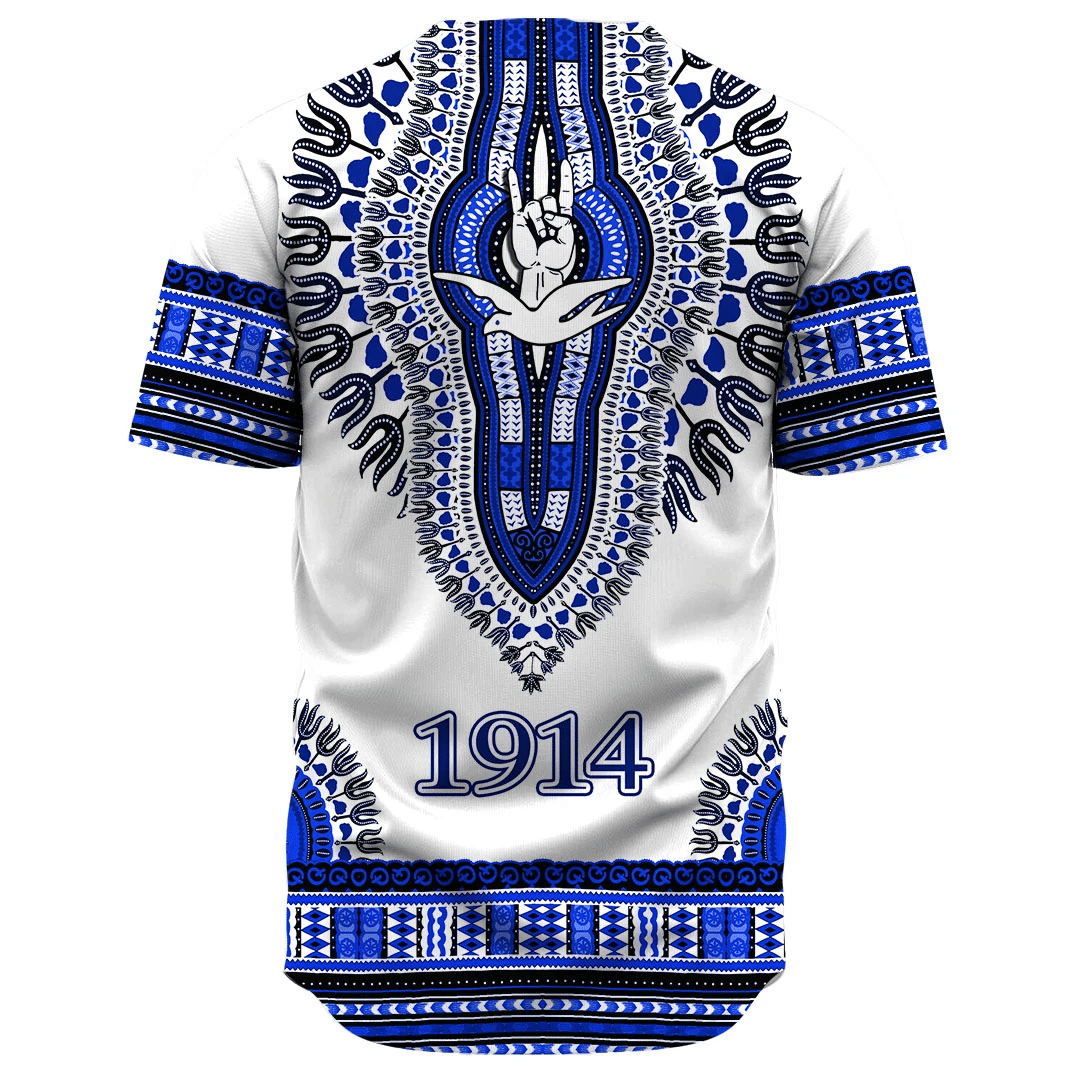 Phi Beta Sigma Dashiki Baseball Jerseys | Getteestore.com