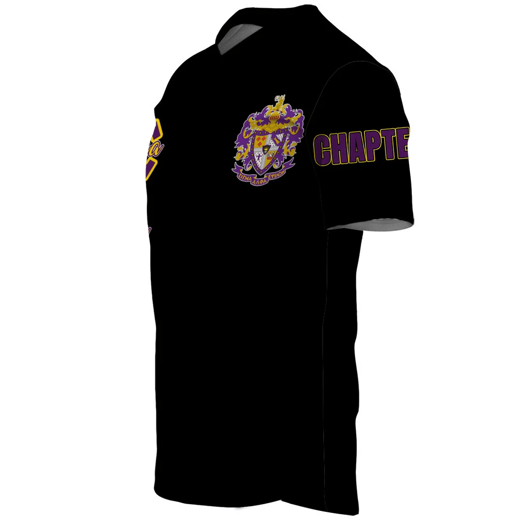 (Custom) Africa Zone Baseball Jersey - Sigma Alpha Epsilon Baseball Jerseys A31
