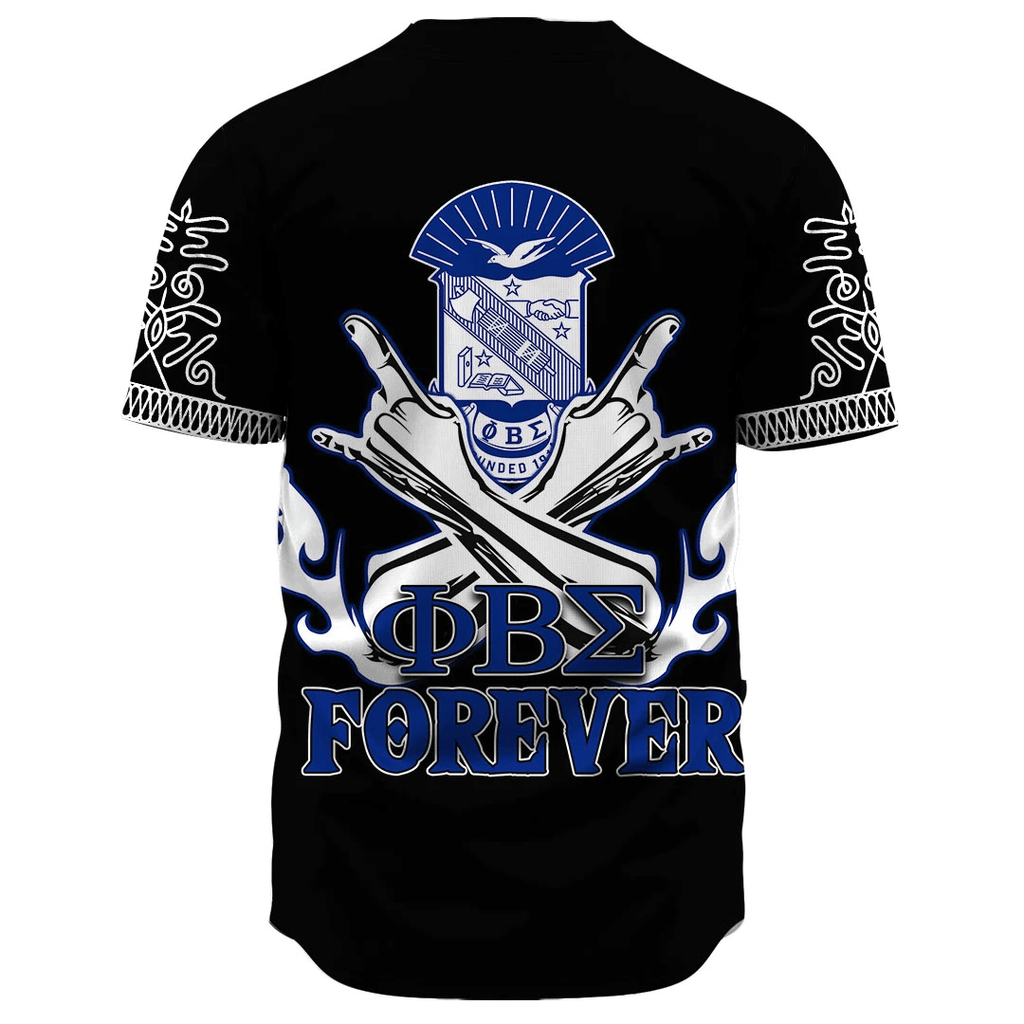 Phi Beta Sigma Forever Baseball Jerseys | Getteestore.com