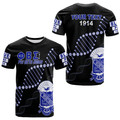 (Personalized) Sigmas 1914 Brotherhood T-shirt - Blue & White In my DNA
