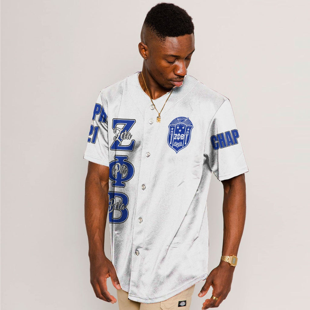 Zeta Phi Beta ( White ) Baseball Jerseys | Getteestore.com