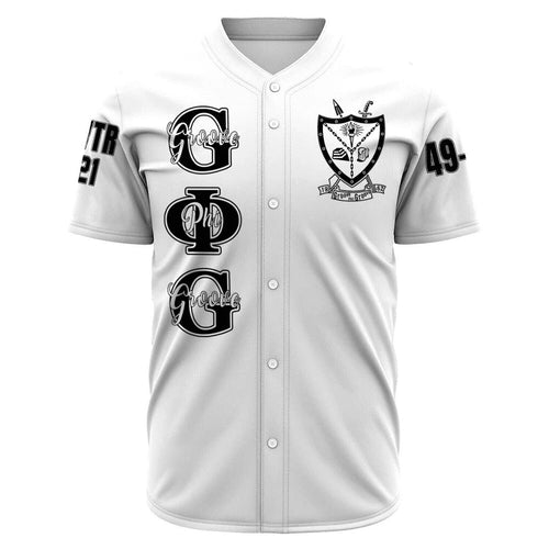 Groove Phi Groove White Baseball Jerseys | Getteestore.com