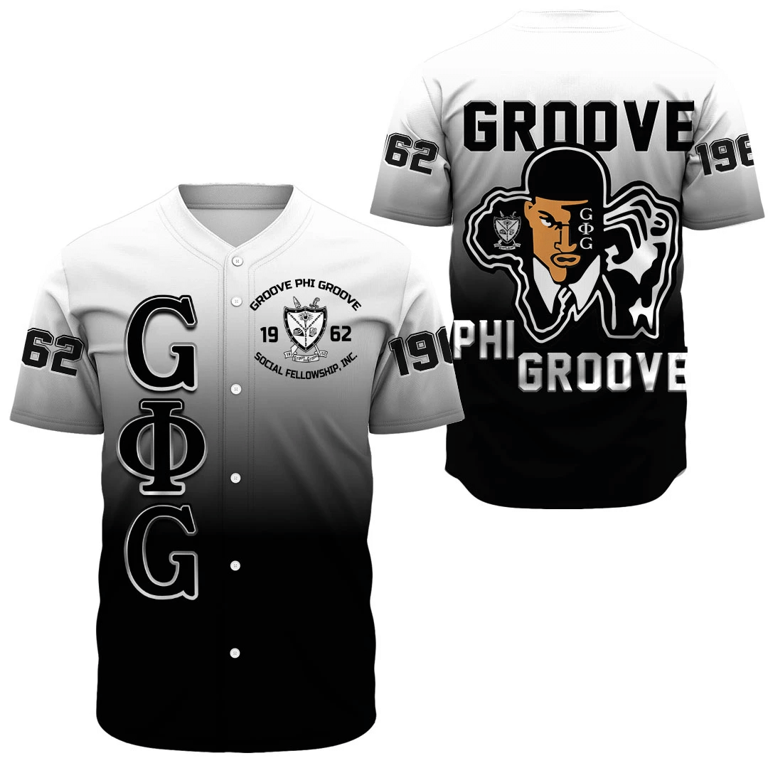 Groove Phi Groove Gradient Baseball Jerseys | Getteestore.com