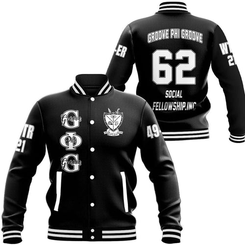 Groove Phi Groove Baseball Jackets | Getteestore.com