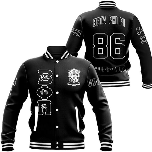 Beta Phi Pi Baseball Jackets | Getteestore.com