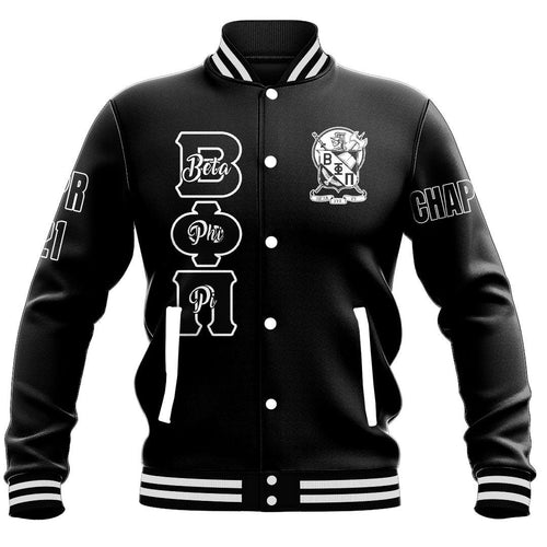 Beta Phi Pi Baseball Jackets | Getteestore.com