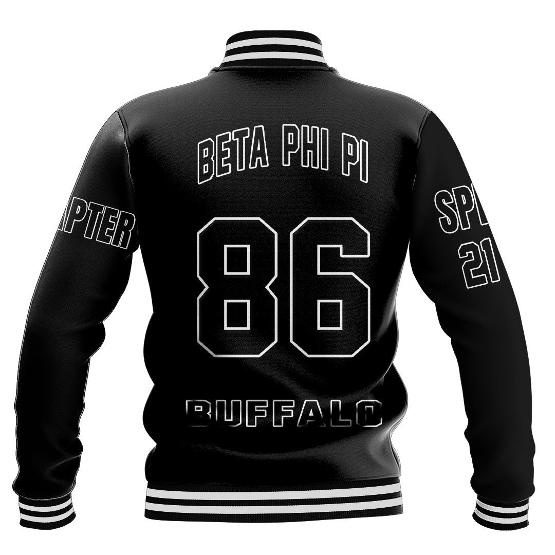 Beta Phi Pi Baseball Jackets | Getteestore.com