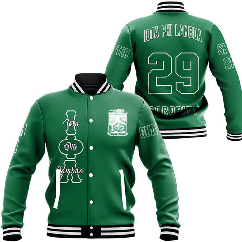 Iota Phi Lambda Baseball Jackets | Getteestore.com
