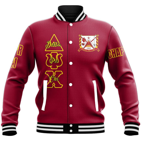 Delta Psi Chi Baseball Jackets | Getteestore.com