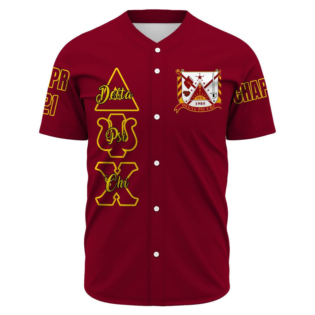 Delta Psi Chi Baseball Jerseys | Getteestore.com