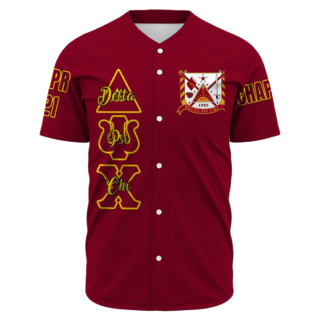 Delta Psi Chi Baseball Jerseys | Getteestore.com