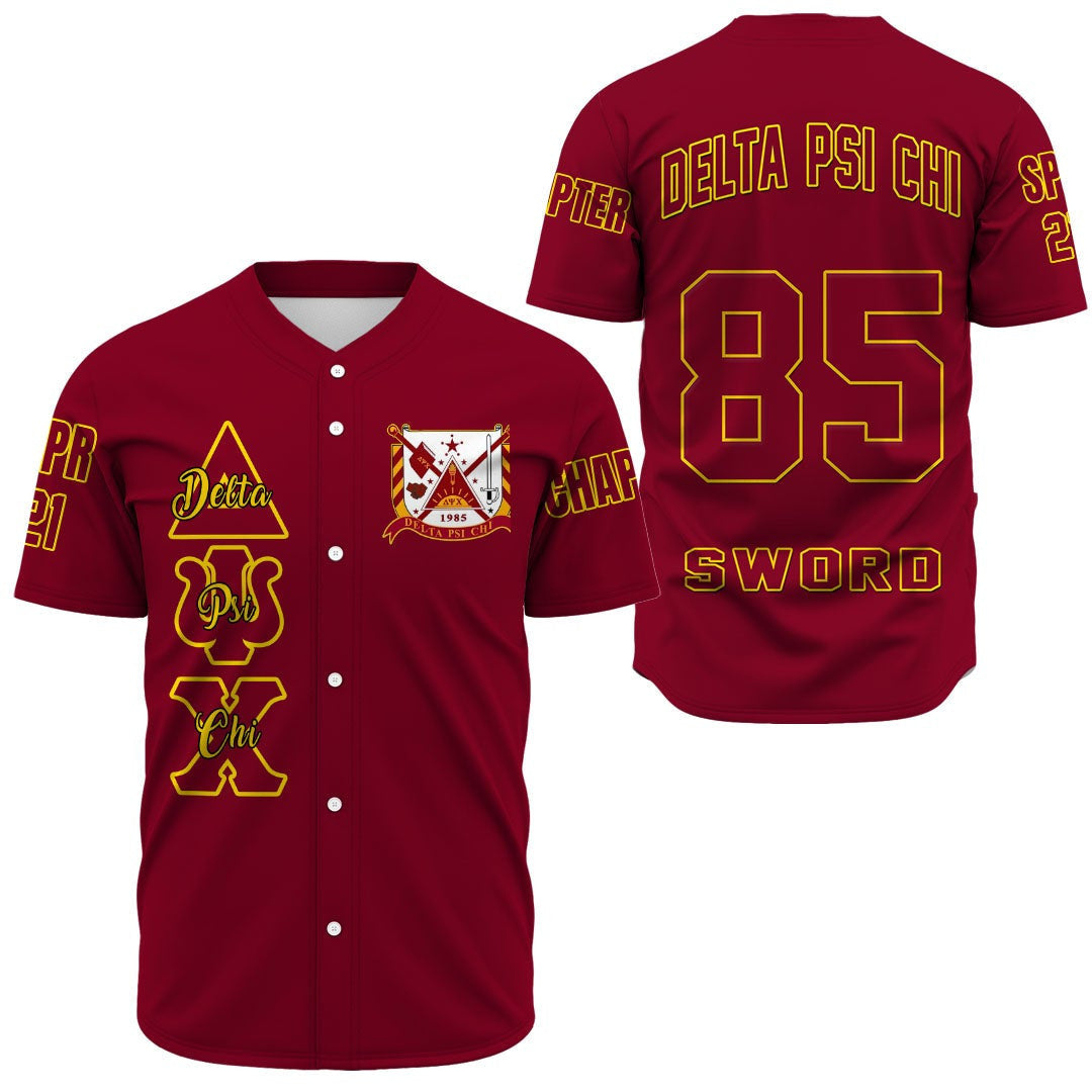Delta Psi Chi Baseball Jerseys | Getteestore.com