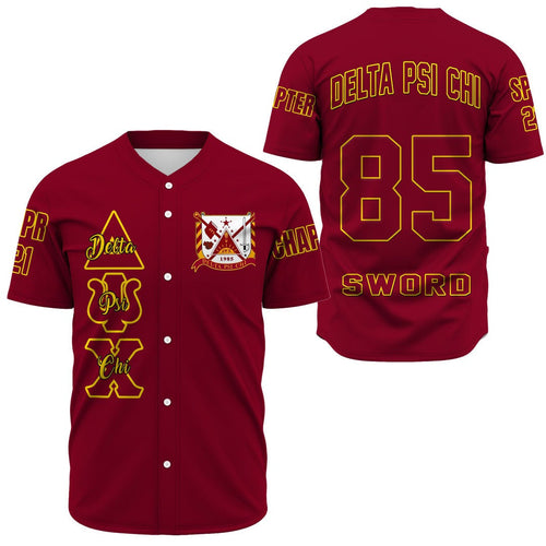 Delta Psi Chi Baseball Jerseys | Getteestore.com