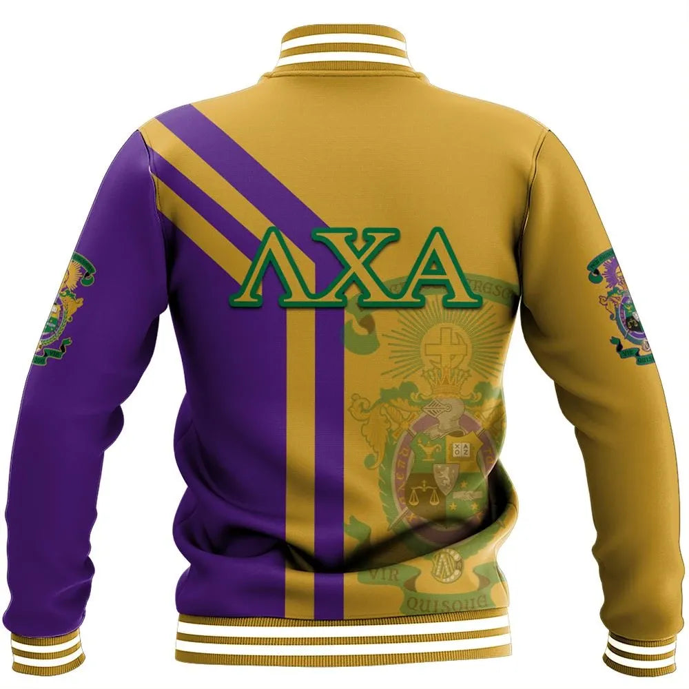 Alva Lambda Chi Alpha Baseball Jacket A31