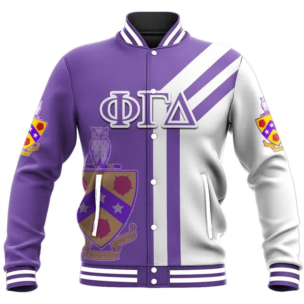 Alva Phi Gamma Delta Baseball Jacket A31