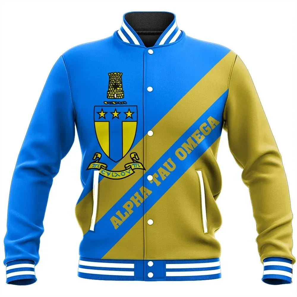 Tech Style Tech Style Alpha Tau Omega Baseball Jacket A31