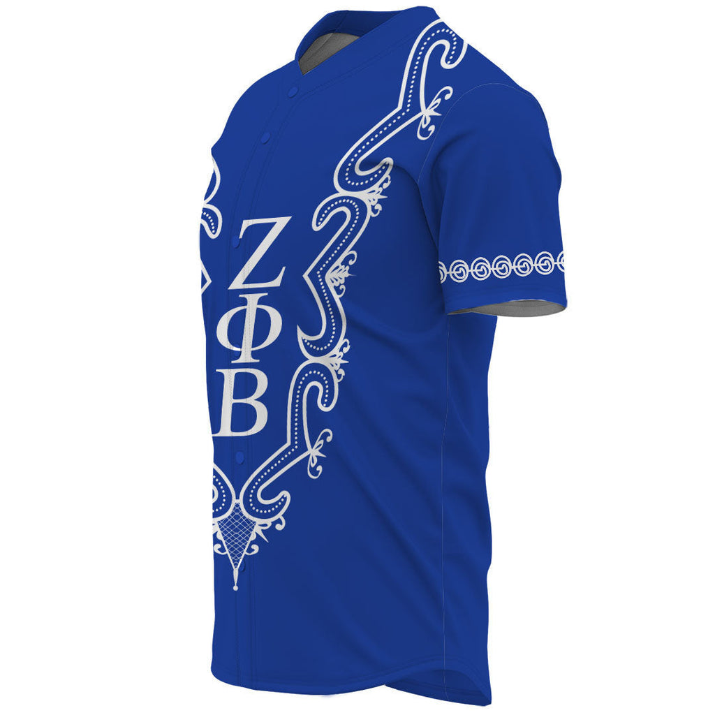 Zeta Phi Beta Hye Won Hye Dashiki Baseball Jerseys | Africazone.store