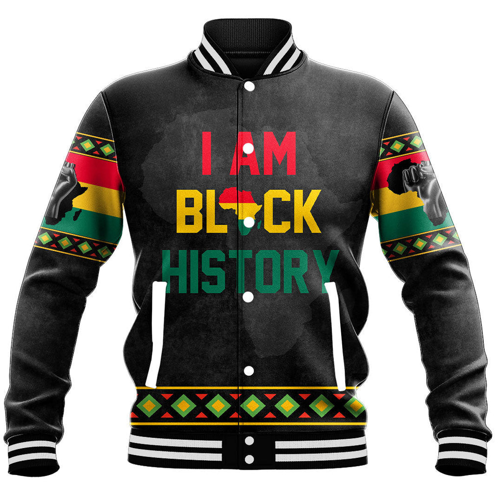 Africa Zone Jacket - Black History  Baseball Jackets A31