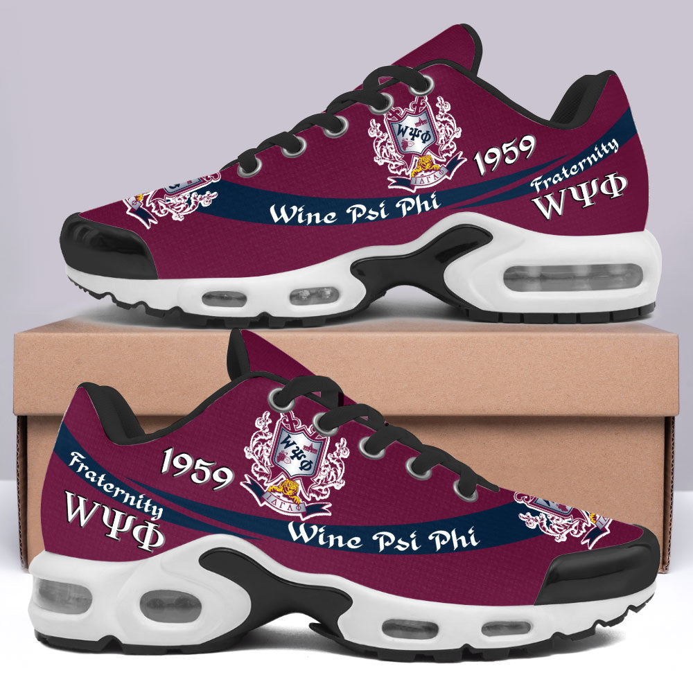 Africa Zone Shoes - Wine Psi Phi Cushion Sports Shoes A31