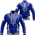 Africa Zone Clothing - Phi Beta Sigma Floral and Greek Letter Pattern Baseball Jackets A31