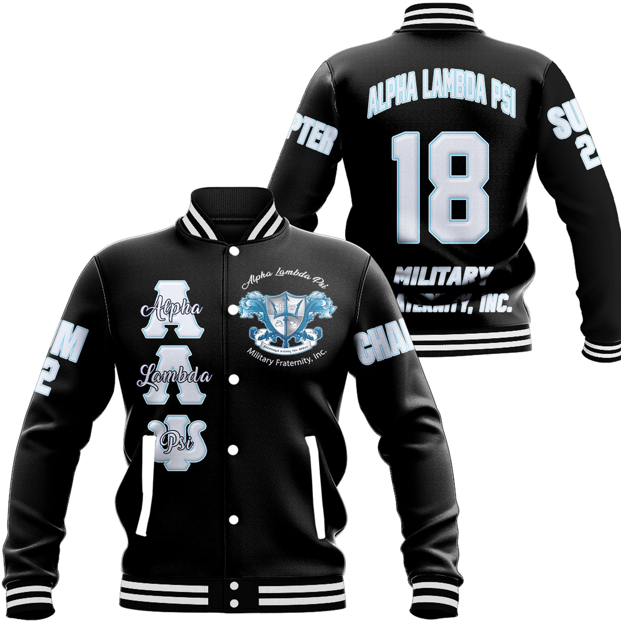 Alpha Lambda Psi Baseball Jackets A31 | Africazone.store