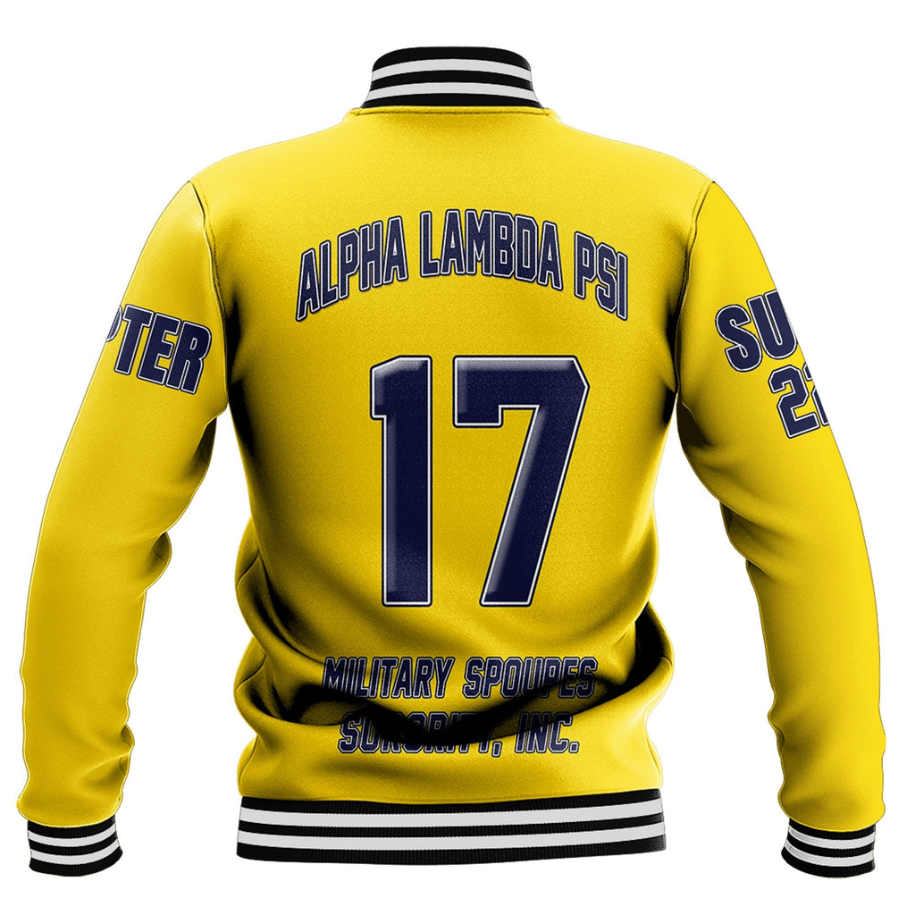 Alpha Lambda Psi Spouses Baseball Jackets A31 | Africazone.store