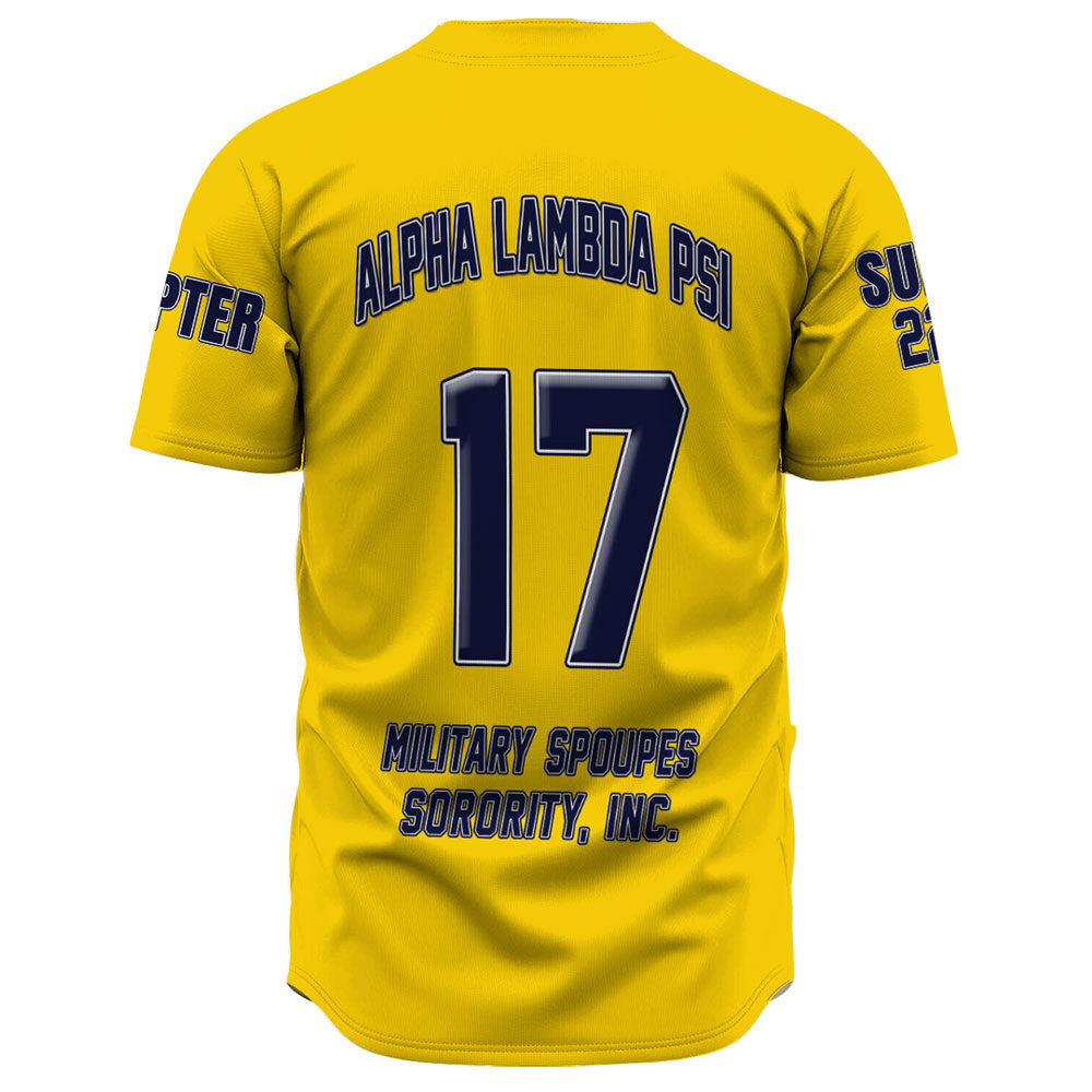 Alpha Lambda Psi Spouses Baseball Jerseys A31 | Africazone.store