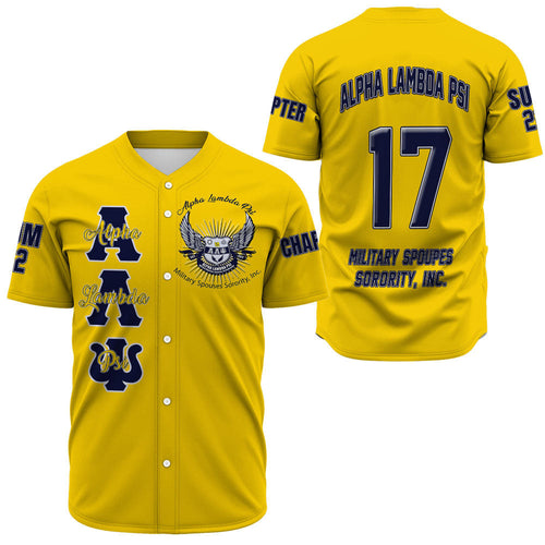 Alpha Lambda Psi Spouses Baseball Jerseys A31 | Africazone.store