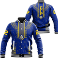 Africa Zone Clothing - Sigma Gamma Rho Floral and Greek Letter Pattern Baseball Jackets A31