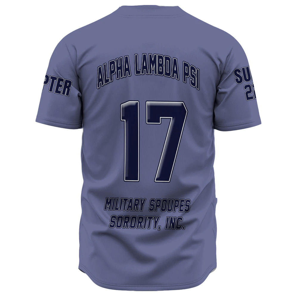 Alpha Lambda Psi Spouses Military Baseball Jerseys A31 | Africazone.store