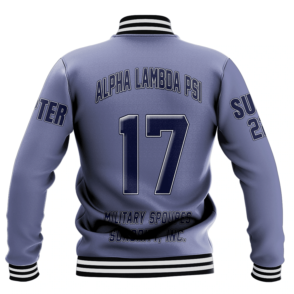 Alpha Lambda Psi Spouses Military Baseball Jackets A31 | Africazone.store