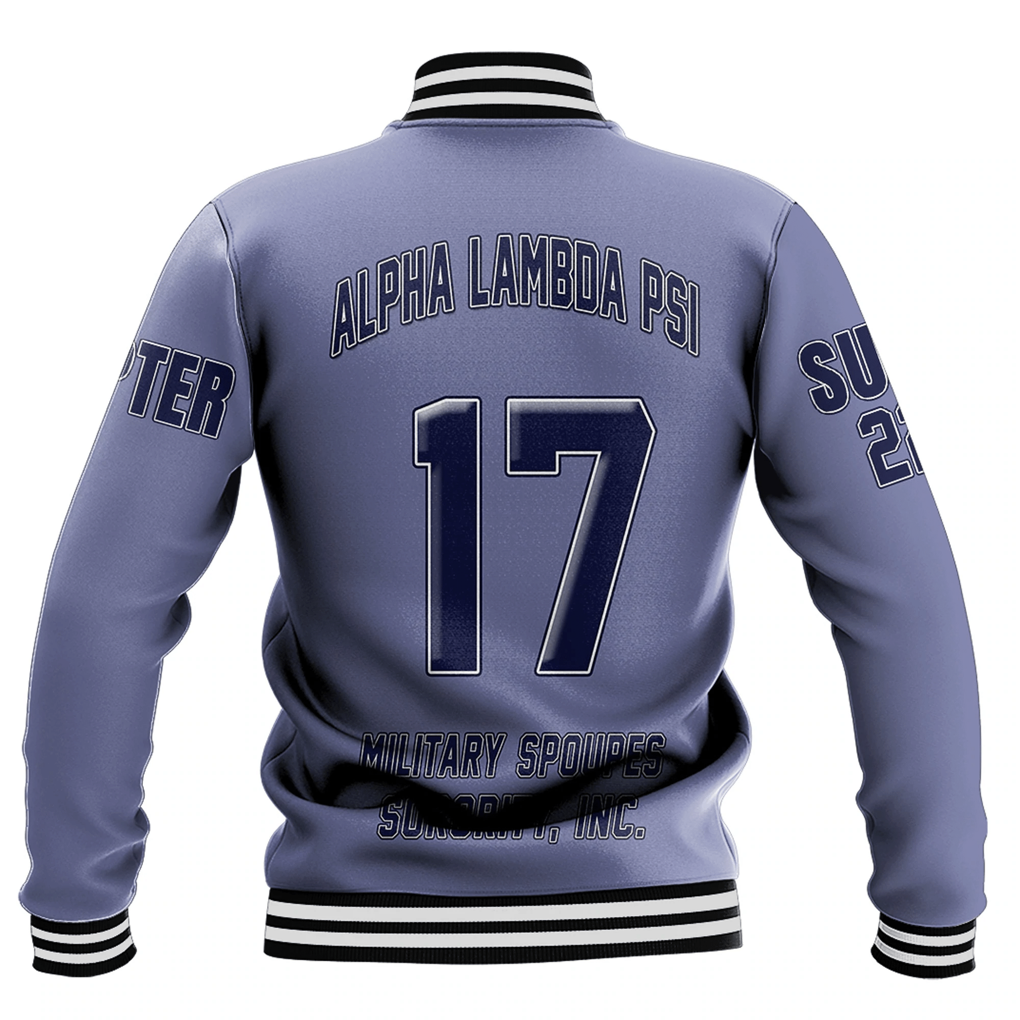 Alpha Lambda Psi Spouses Military Baseball Jackets A31 | Africazone.store