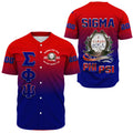 Sigma Phi Psi Gradient Baseball Jerseys A31 | Africazone.store